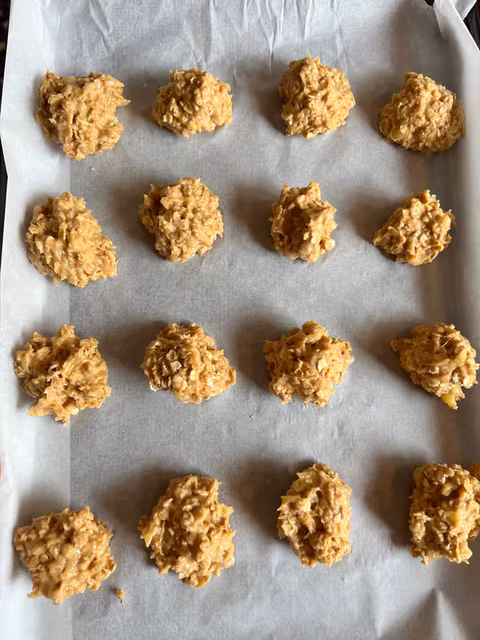 DIY Horse Treats - Banana and Peanut Butter Balls - Media (1069)